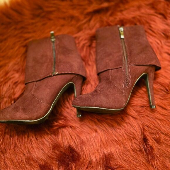 BUCCO BURGUNDY BOOTIES - Picture 10 of 10